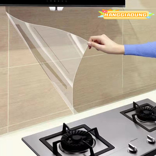 Giấy dán tường trong suốt dán nhà bếp 60cm x 5m - Decal trong suốt dán bếp chống bắn dầu mỡ YN8742