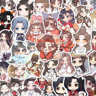 Combo 5/20 hình dán sticker chibi dễ thương: thiên quan tứ phúc