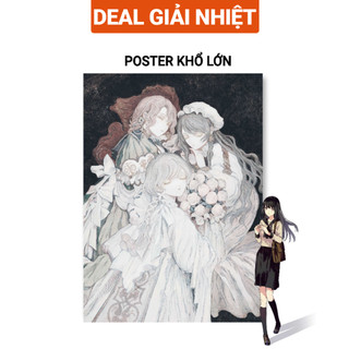Poster Tranh Minh Họa Của Họa Sĩ Nhật Bản - Khổ Lớn 35x25cm/ Giấy C150 - Tranh Treo Tường Trang Trí 