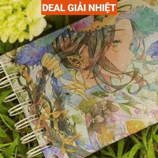 Sổ Phác Thảo A6 Morning Glory - Không Kèm Tutorial - Sketchbook - Ong Mặt Bự
