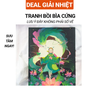 Tranh Bồi Bìa Cứng Dày 2mm - SEN - Tranh Sưu Tầm Giới Hạn - Ong Mặt Bự (Đây Không Phải Sổ)