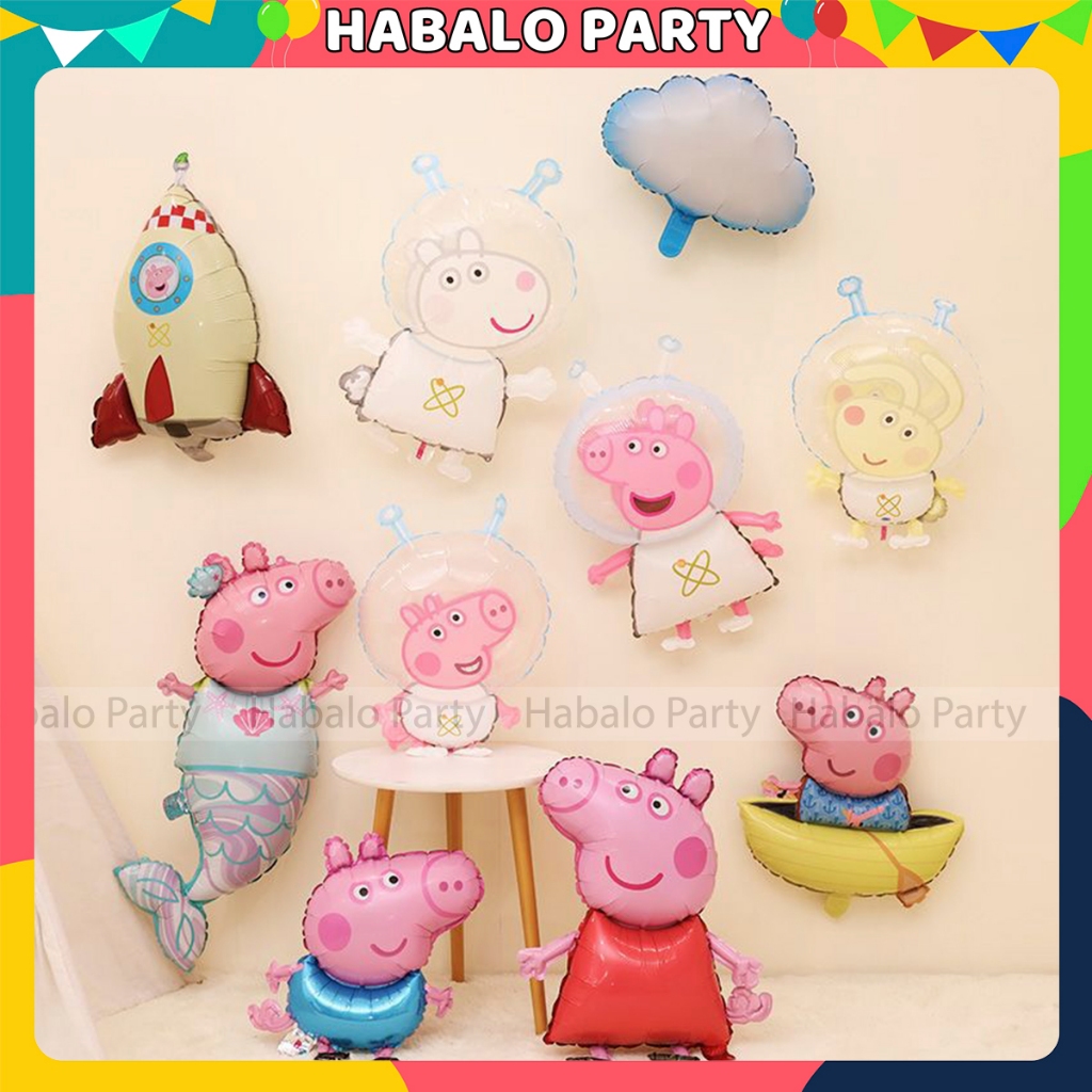 Bong Bóng Hình Heo Peppa