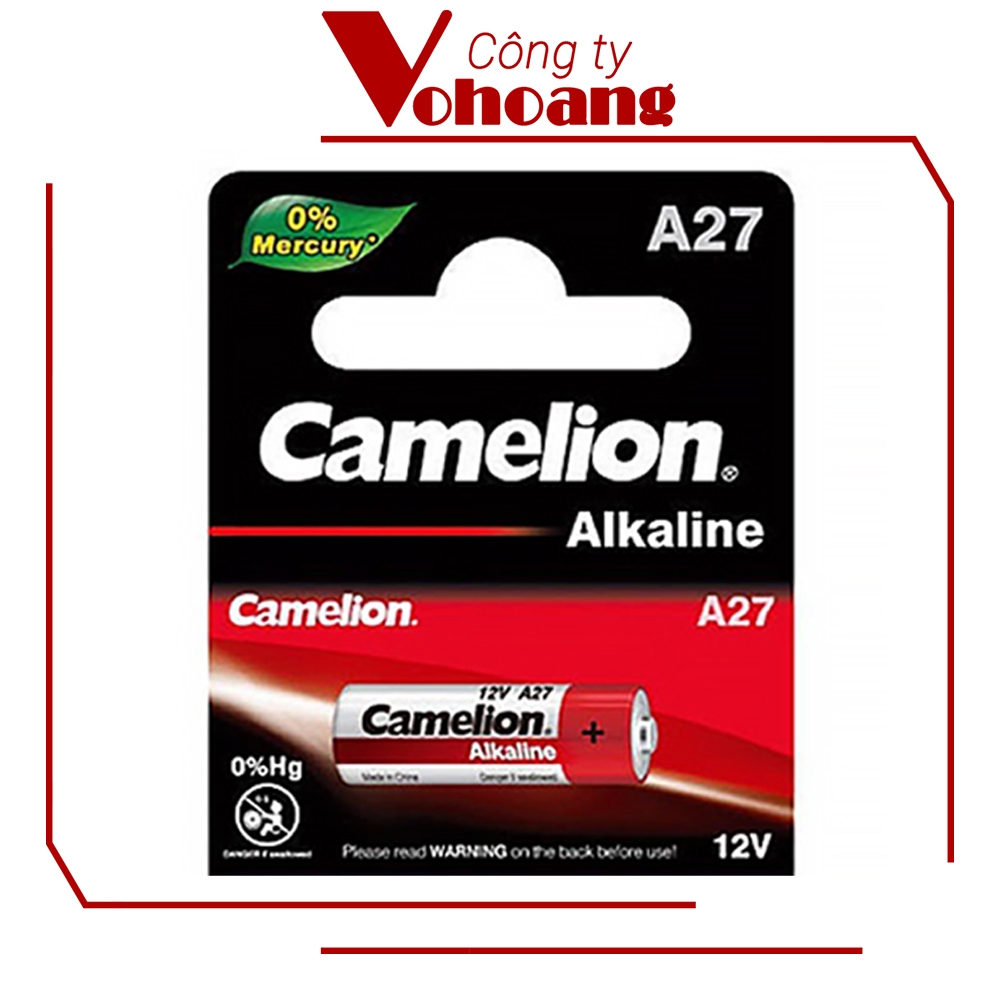 Pin Camelion A27 Alkaline (Bạc)
