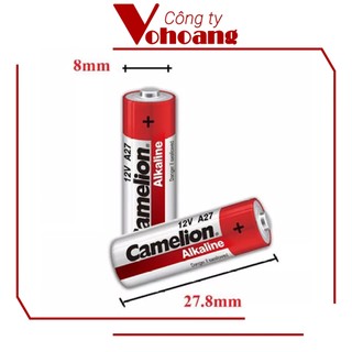 Pin Camelion A27 Alkaline (Bạc)