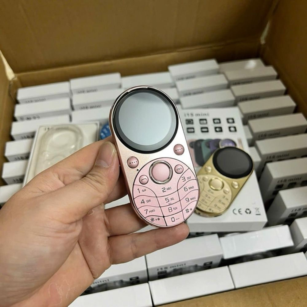 Điện Thoại Thông Minh Mini Siêu Nhỏ Màn Tròn i15 Pro - 2 Sim Có 3G 4G Camera Nghe Nhạc , Chơi Game , Thay Đổi Giọng Nói | BigBuy360 - bigbuy360.vn