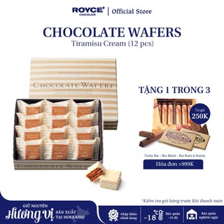 Bánh wafers Chocolate vị “Tiramisu” - Chocolate Wafers “Tiramisu cream”