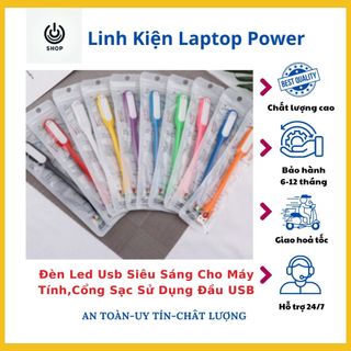 Đèn led usb siêu sáng cho máy tính,cổng sạc sử dụng đầu usb