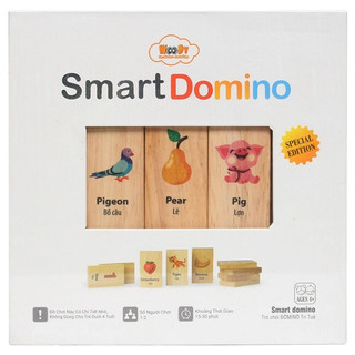 Đồ Chơi Domino Trí Tuệ Smart Domino Woody