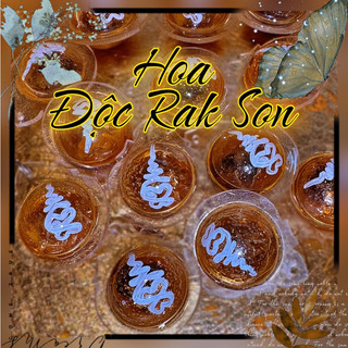 [HCM] Móc khoá hoa độc răk son