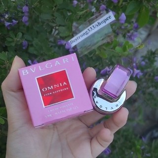 Nước Hoa Bvlgari Omnia Pink Sapphire 5ml