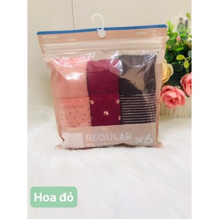 Sét 6 chiếc quần lót GU Nhật ( giao mẫu ngẫu nhiên )