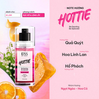 Xịt Thơm Toàn Thân Hương Nước Hoa MALISSA KISS hương HOTTIE 88ML