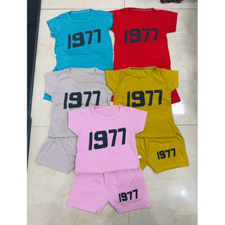 Bộ cộc tay 1977 cho bé trai/bé gái