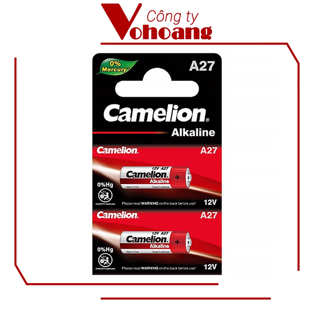 2 Pin Camelion A27 Alkaline (Bạc)
