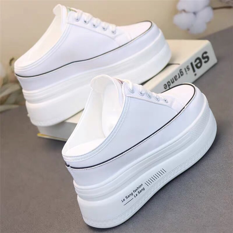 [sẵn viền đen 40] Sục thể thao độn đế 10cm