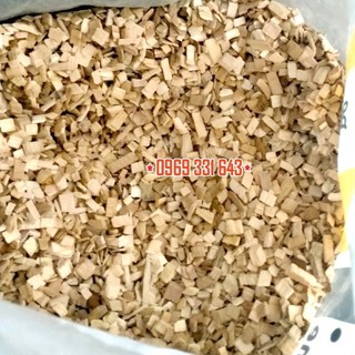 1kg Vụn gỗ sồi Đức, vụn gỗ xông khói dùng cho xúc xích, giò heo, jambon, món Âu - Wood chips for smoking