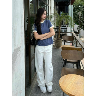 [RÁCH STORE] Áo Thun - Trơn - Viền 3 Sọc
