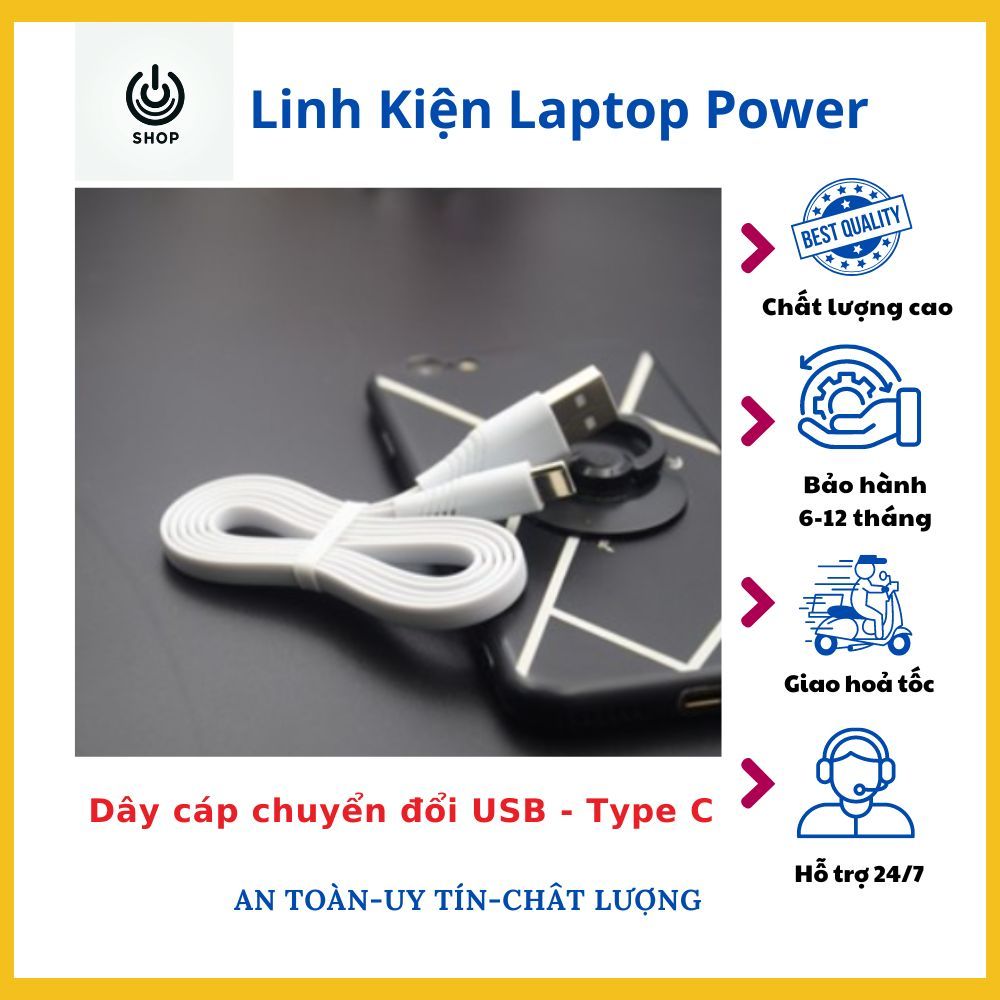 Dây cáp chuyển đổi USB - Type C