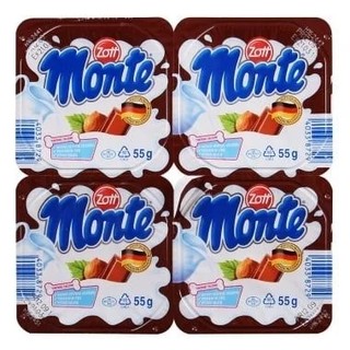 Váng sữa Zott Monte 4x55g