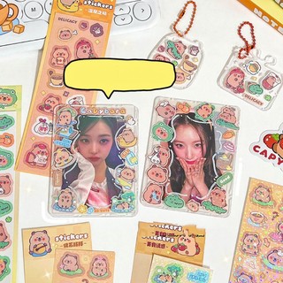 Sticker Hình Dán Trang Trí Capybara Dễ Thương