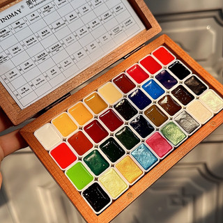 Set màu nước nén 36 màu cao cấp Vinimay