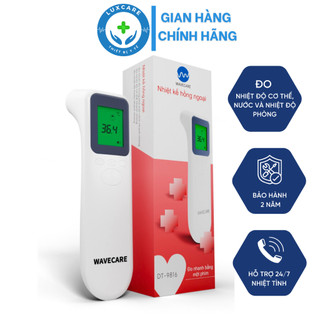 Nhiệt Kế Điện Tử Hồng Ngoại Đo Trán Chính Hãng Wavecare DT-9816