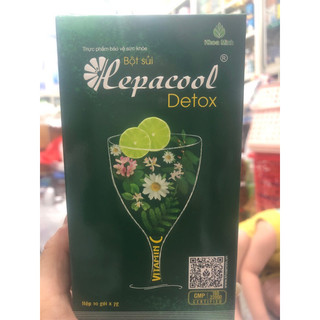 Bột sủi hepacool detox thanh nhiệt