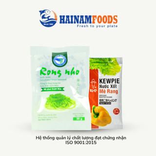 COMBO RONG NHO TÁCH NƯỚC 20G NỞ RA GẤP ĐÔI KÈM XỐT MÈ RANG 15ML