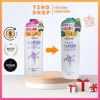 Nước Hoa Hồng Hatomugi Ý Dĩ Naturie Skin Conditioner Lotion Nhật Bản 500ml