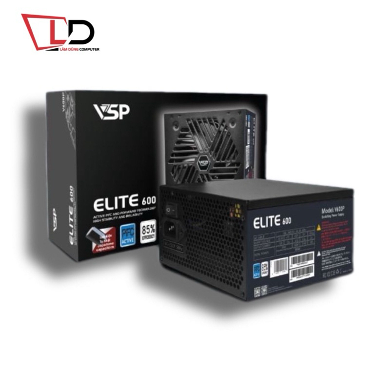 Nguồn VSP Elite V600P (600w)
