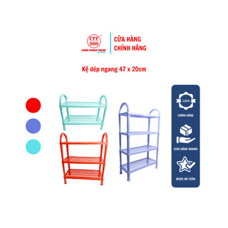 Kệ dép nhựa Chấn Thuận Thành 47 x 20cm 4 tầng, 3 tầng, 2 tầng tiện dụng có thể tháo rời