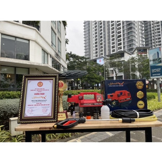 Máy Rửa Xe Đa Năng Adiman 2800W Có Chỉnh Áp - Hàng Chính Hãng - Bảo Hành 1 Năm - Đầy Đủ Phụ Kiện