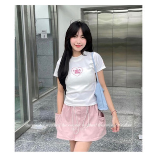Áo Thun Nữ , Áo Thun Babytee Chữ C