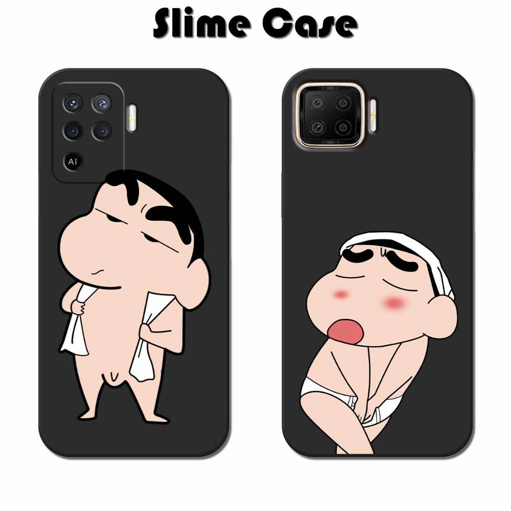 Ốp lưng Oppo A93 A94 A73 A91 A71 A77 F3 A59 F1S A33 A37 A39 A57 A83 A1K A3S 4G 5G Lite - ốp Oppo TPU Shin Chan