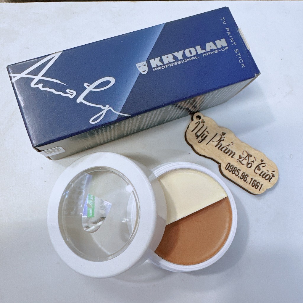 Tạo Khối Bắt Sáng Kryolan Tone 00 Dạng Chiết 2 Màu Usa [Chính Hãng]