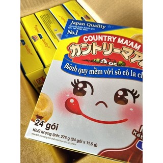 Bánh quy mềm với sôcôla chip ( vị vani, hộp lớn 276g, 24gói )