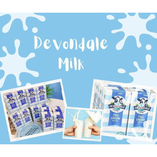 Sữa Tươi Úc Nguyên Kem Devondale 200ml thùng 24 hộp