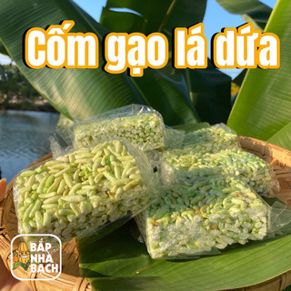 Bánh Cốm Gạo Lá Dứa- Bánh cốm Mạch nha- Bánh truyền thống