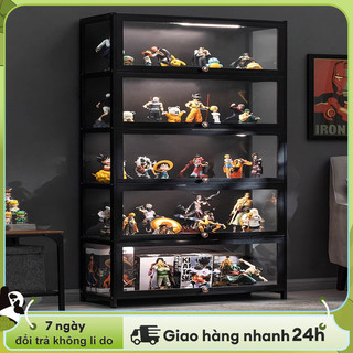 Woodland Tủ trưng bày LEGO Giá trưng bày acrylic Tủ lưu trữ gia đình Giá lưu trữ bằng kính trong suốt Tủ trưng bày thủ
