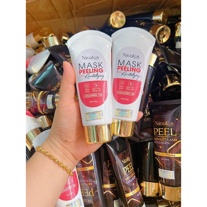 Peel Da lột lạnh Face Nicolas peel da mặt