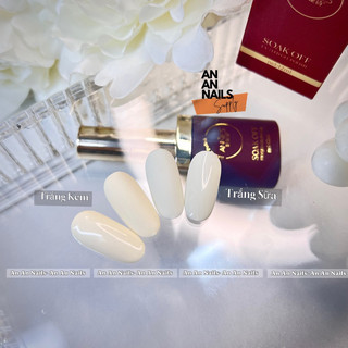 Annies Sơn gel trắng ngà , trắng sữa và Trắng kem -An An Nails