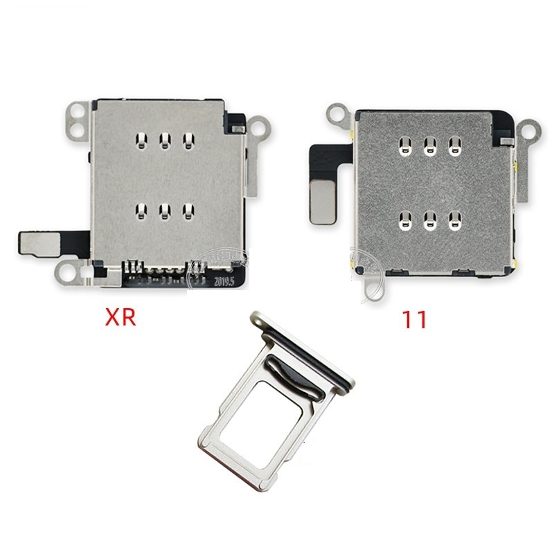 Combo ổ 2 sim + khay 2 sim độ từ 1 thành 2 sim cho XR