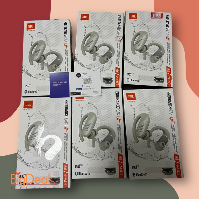 Tai nghe không dây JBL ENDURANCE PEAK 2, New 100% ✔️ BigDeals VN