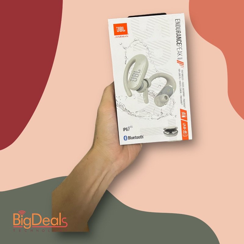 Tai nghe không dây JBL ENDURANCE PEAK 2, New 100% ✔️ BigDeals VN