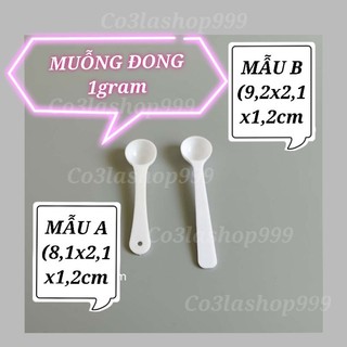 1 Cái Muỗng đong 1g, gia vị nhà bếp, múc nguyên liệu làm bánh, không bao bì,nhựa pp