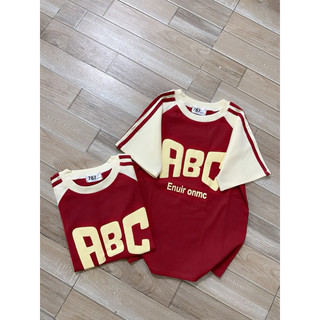 [ Rẻ vô địch ] Áo thun babytee chất ctk 3158 form vừa - ABC in nổi