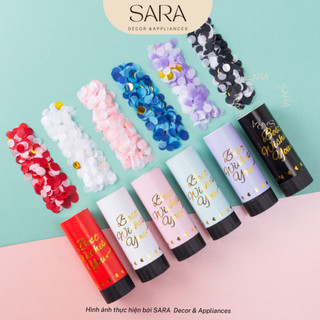 Ống phụt pháo hoa giấy ống pháo hoa confetti