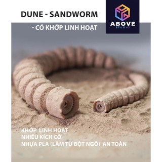 Mô hình cử động Sâu đất SandWorm trong DUNE