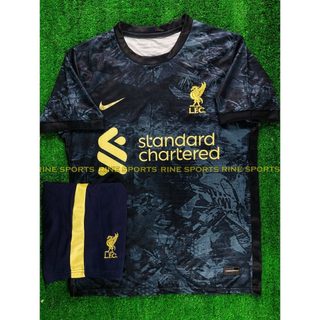 Bộ áo bóng đá LIVER - liverpoool sân khách hàng Super thailand mùa giải 2024 - 2025 chuẩn thi đấu bản Fan
