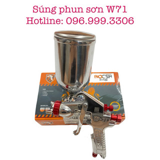 Súng phun sơn W71 chính hãng loại xịn phun sơn đều màu chất lượng cao giá sỉ